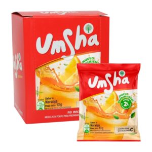 Refresco sabor a naranja Umsha 12 uds x 13G - Image 1